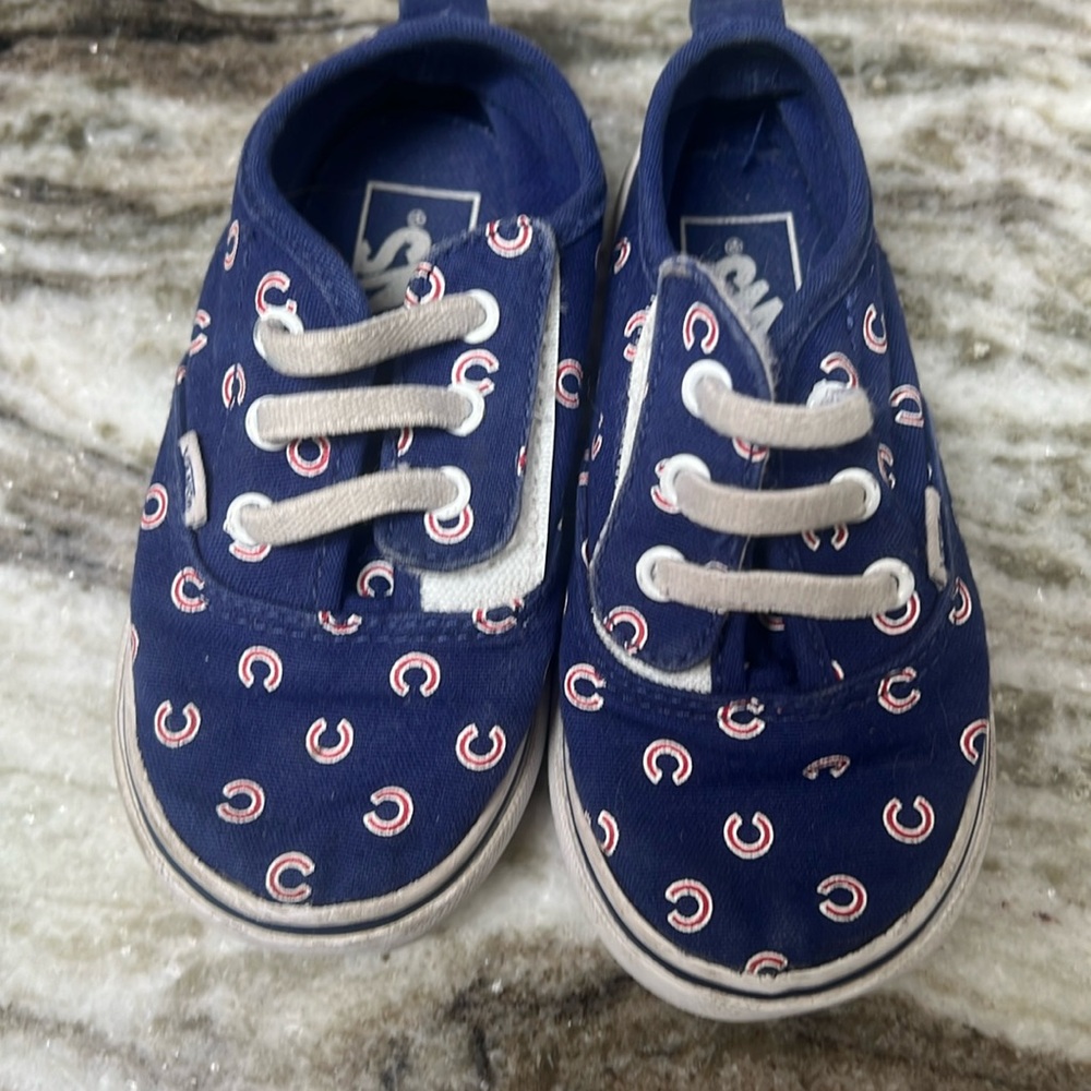 Chicago Cubs Vans toddler 7